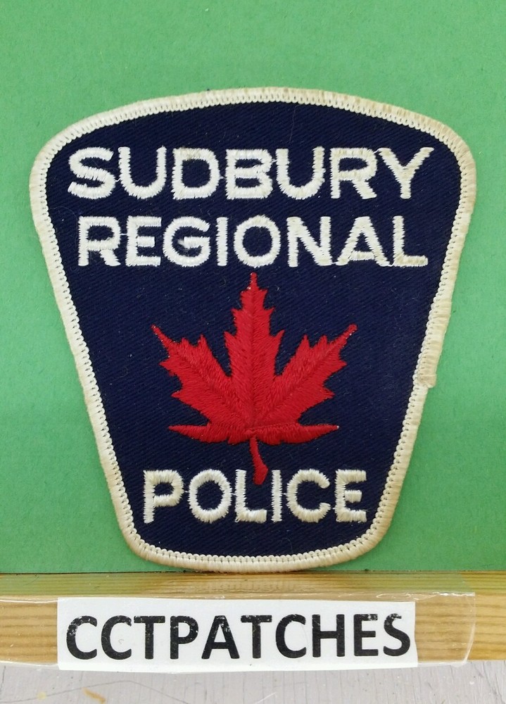 SUDBURY REGIONAL, CANADA POLICE SHOULDER PATCH