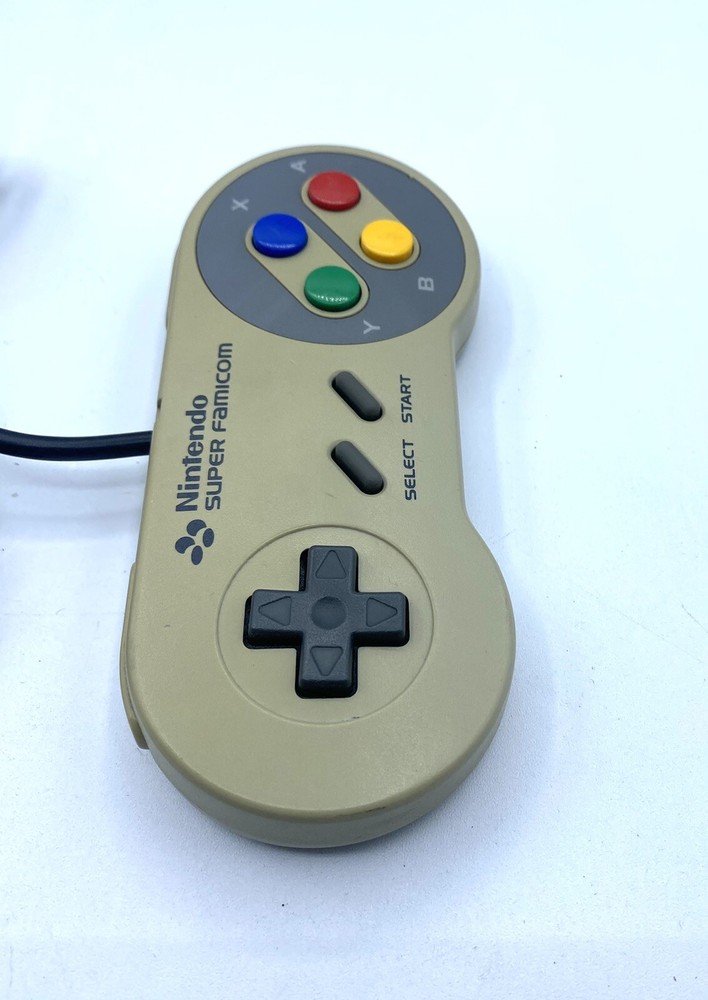 Authentic Super Famicom Controller SNES Controller Yellowed OEM Japanese Import