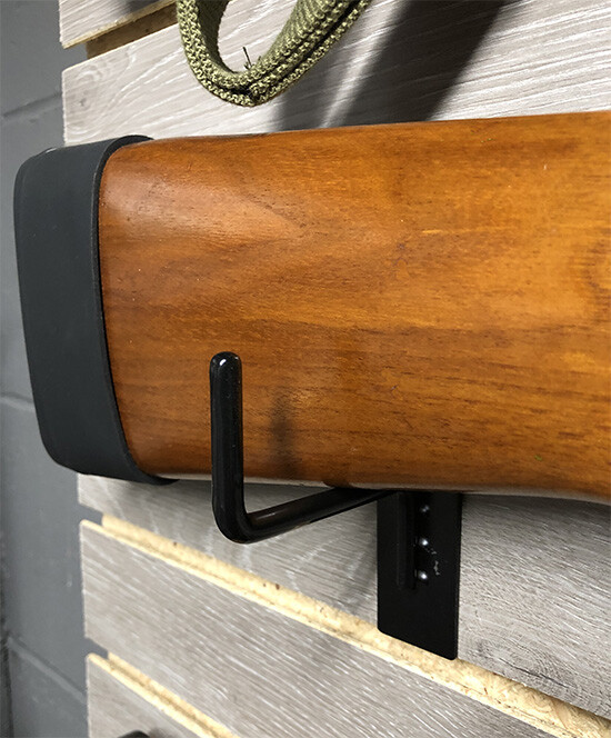 150 Pack Pegboard / Slatwall Hooks - Gun Rack Wall Mount Rifle Firearm Display