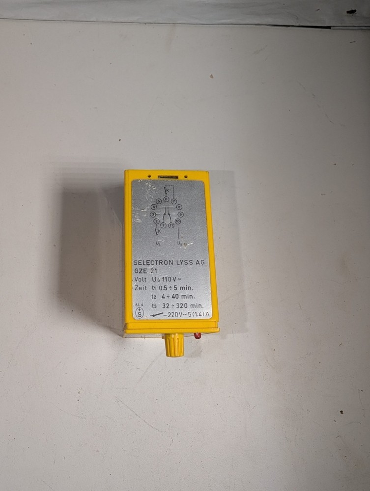 NEW GENUINE SELECTRON LYSS AG GZE 21