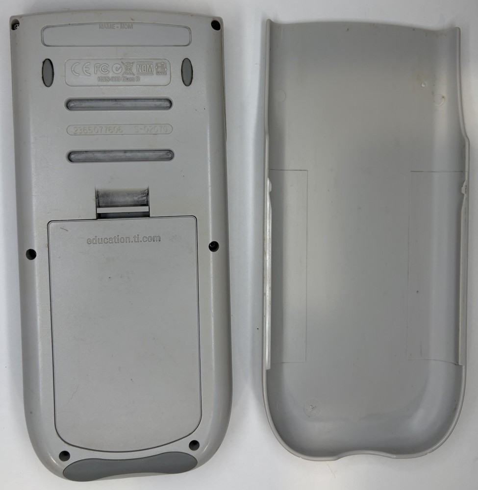 TI-84 Plus Silver Edition Graphing Calculator with Cover Tested