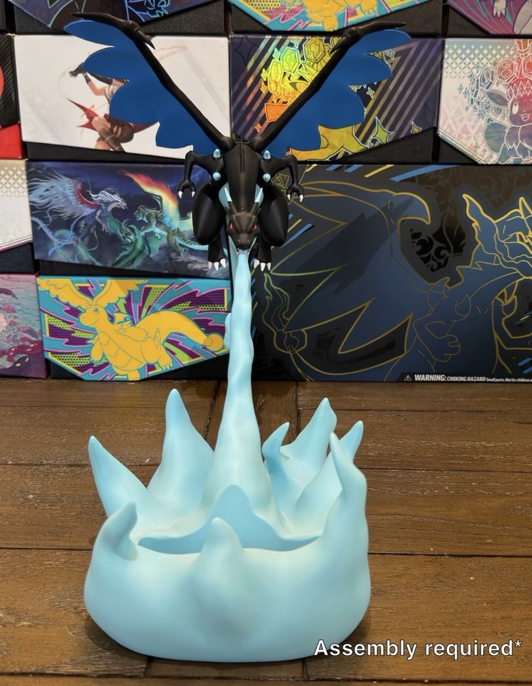 Mega Charizard X Card Display