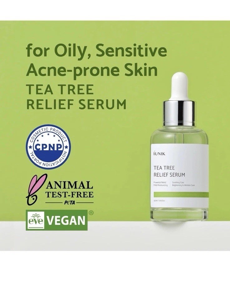 iUNIK Tea Tree Relief Serum 50ml