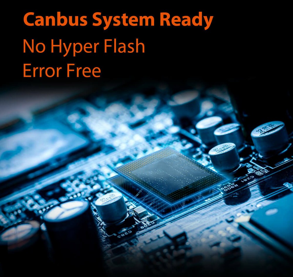 Lasfit LED Front Turn Signal Light Bulbs 3157 3457 4157 No Flicker Amber 3000K