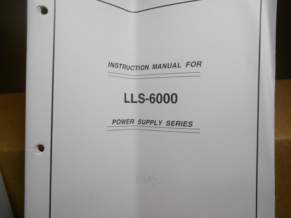 LAMBDA LLS6018 REGULATED POWER SUPPLY