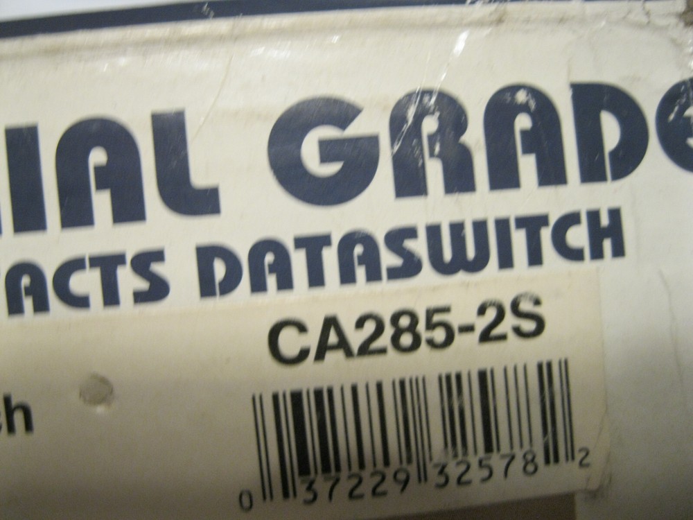 QVS CA285-2 Manual Data Switch Gold Plated AB 6 Wire RJ12F