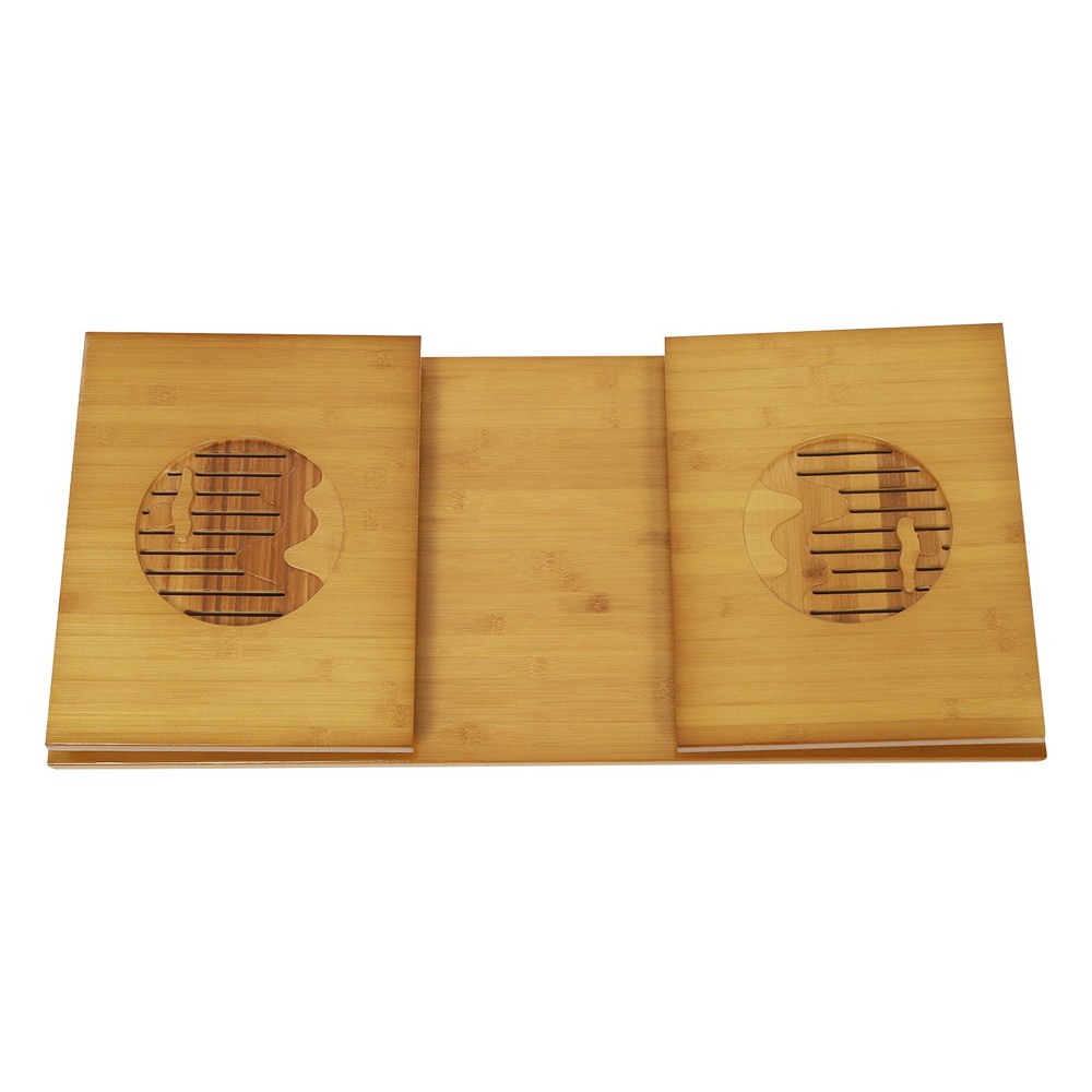 Tawny Foldable Floor Table Bamboo Folding Coffee Table Without Assembly 13.22lbs