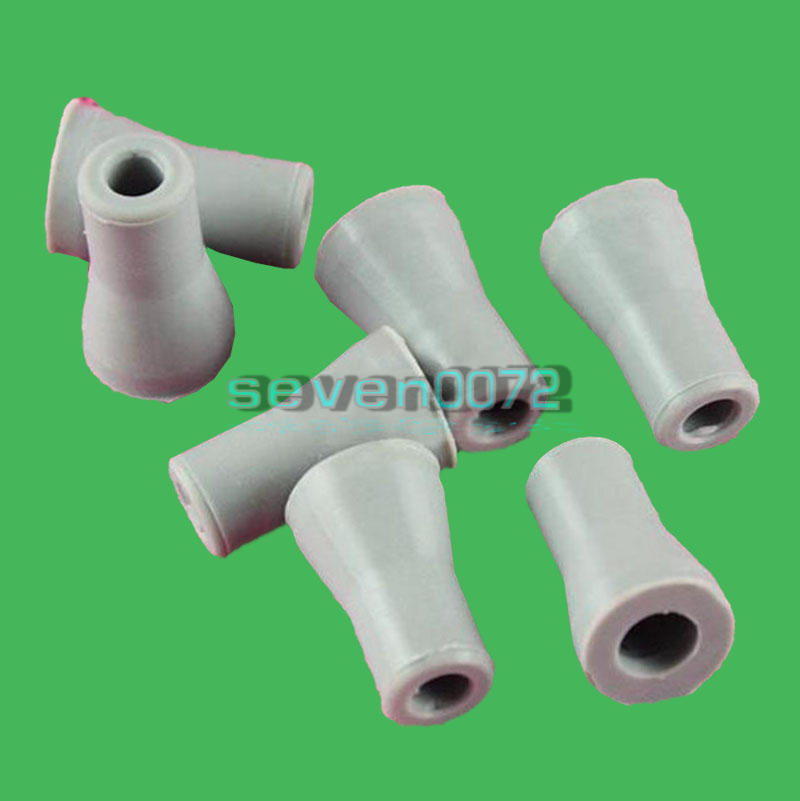 10x Dental Saliva Ejector Weak Suction Rubber Snap Tip Adapter