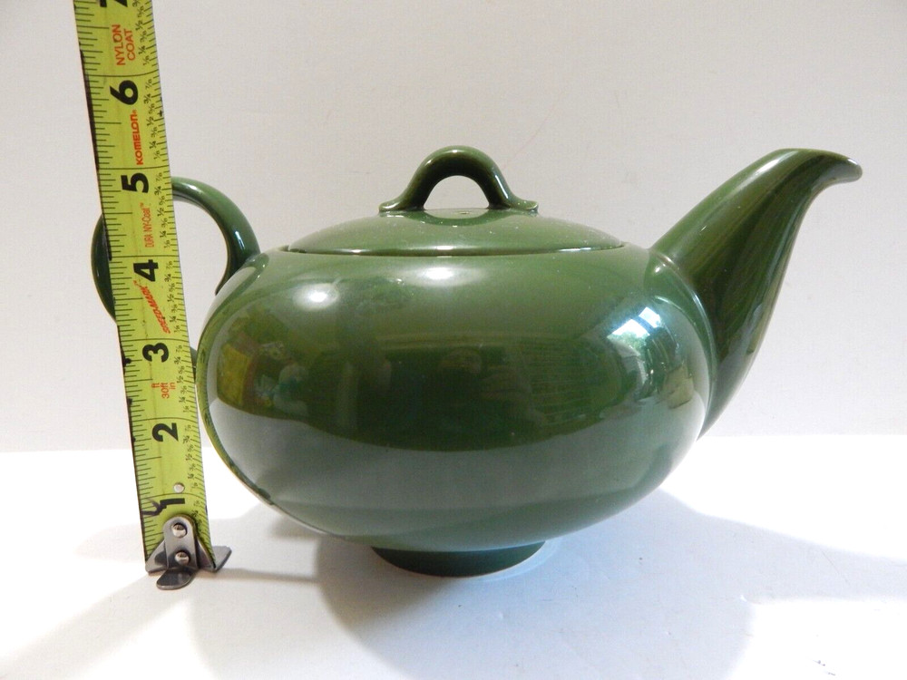Green Ceramic Coffee Teapot w/ lid