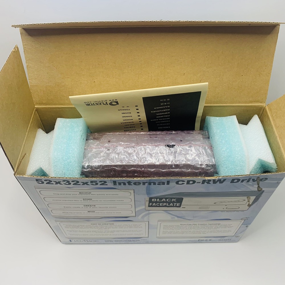 Internal CD-Rewritable Drive 52 x 32 x 52 By I/O Magic Pre Owned - E-IDE /ATAPI