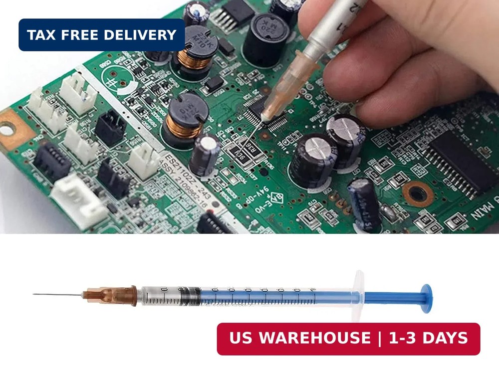 Silver Conductive Paste - Wire Glue Paste Paint Pen for Electronics Repair 0.2ml