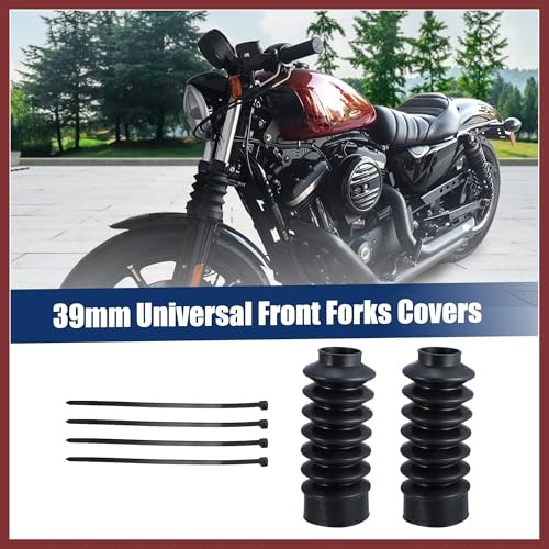 Motorcycle Front Fork Guards Covers 39mm Universal Shock Absorbers Boots