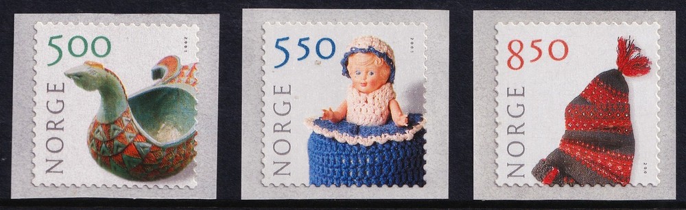 NORWAY .  2001 Crafts - Coils (1305-07) . Mint Never Hinged