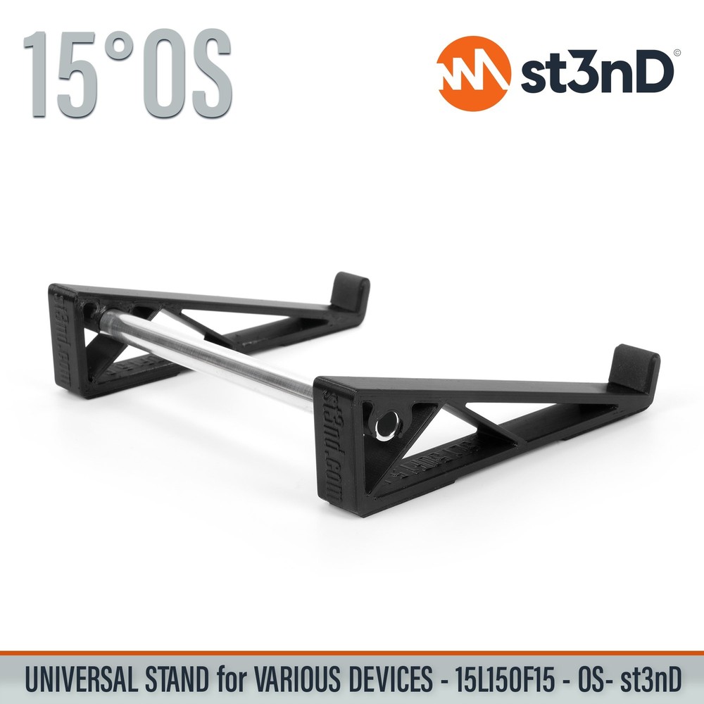 UNIVERSAL STAND for SYNTHS / CONTROLLERS / FX - 15° - Open Style - 15L150F15