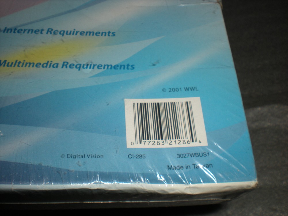 NEW SEALED 2001 COOL-ICAM CI-285 INTERACTIVE Digital IMAGING CREATIVITY PAD KIT