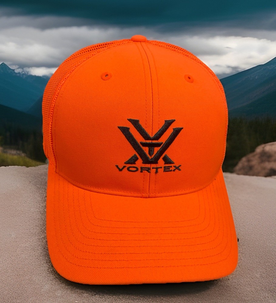 🔥 Vortex • SnapBack Orange Trucker Hat