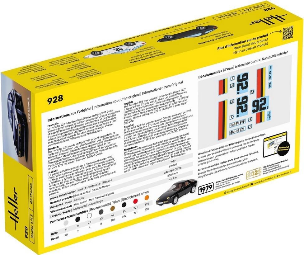Heller HEL80149 Model kit, Unpainted