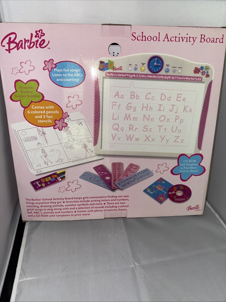 Barbie School Activity Board NOS 2005