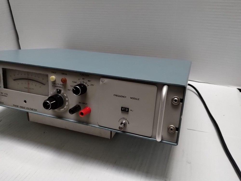 Singer 4AR Phase Angle Voltmeter