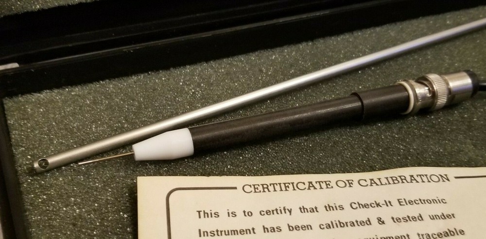 Check-It Model Set 602 Service Engineer Digital Pyrometer Set HVAC Applications