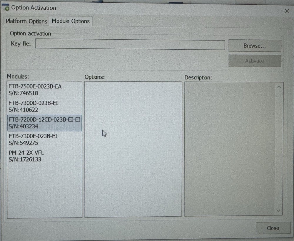 EXFO FTB-7200D SM, MM OTDR