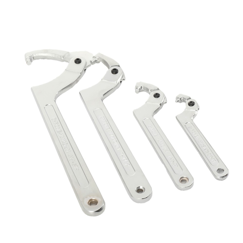 Adjustable Spanner Hook Wrench for Hydraulic Ram Cylinder, Mechanical Machine