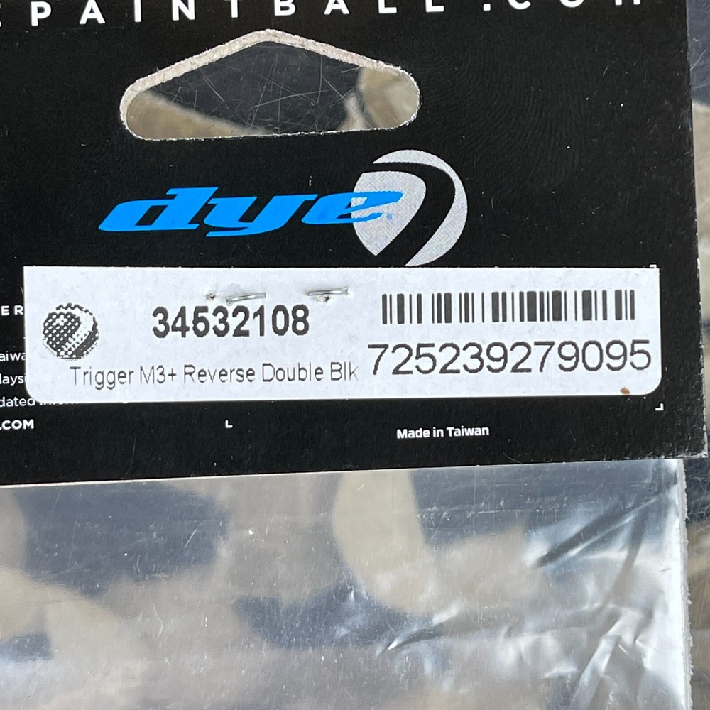 NEW Dye M3+ Reverse Double Trigger - Black