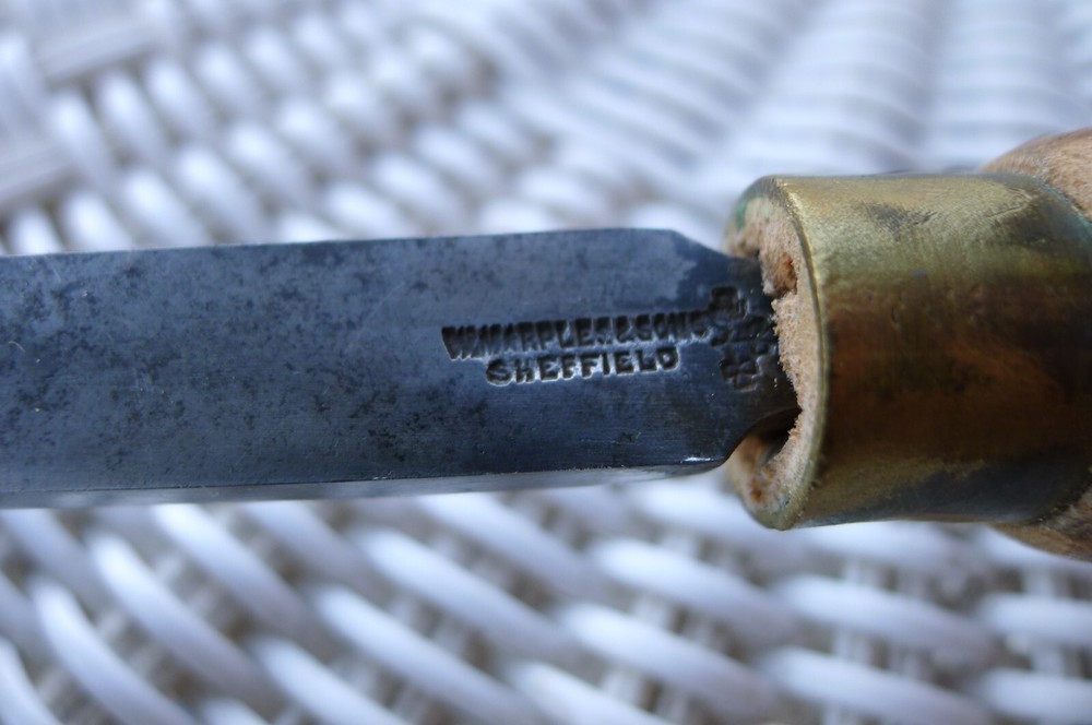ANTIQUE W MARPLE & SONS LATHE CHISEL, SHEFFIELD
