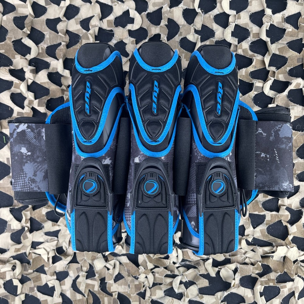 NEW DYE Assault Pack Harness 3+4 - Blue DyeCam