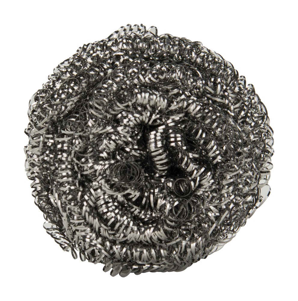 Stainless Steel Scrubbing Sponge, 50g (12 Each)