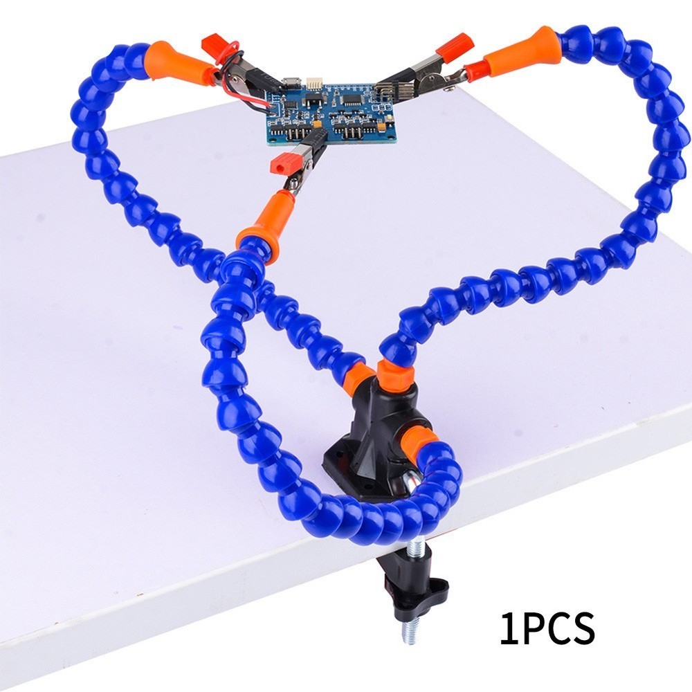 Improved Soldering Third Hand with Adjustable Arms Increase Efficiency