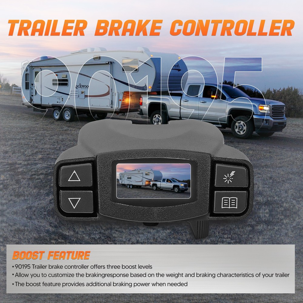 90195 Electric Trailer Brake Control Module Controller For Tekonsha P3 Prodigy