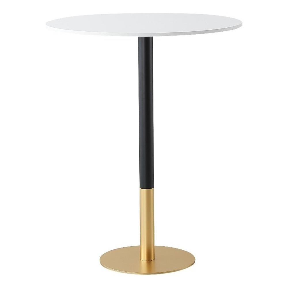 Elegant Decor Ronan 31.5" Pub Table in White