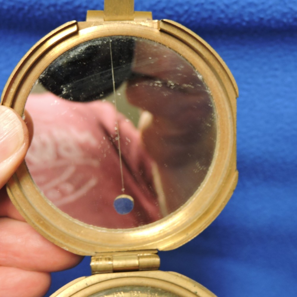 Vintage Used Natural Sine India Compass
