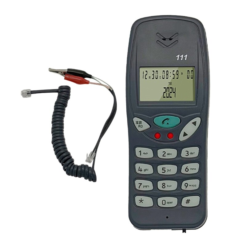 Caller Display Testing Telephone Communication Line Checking Networking Tester