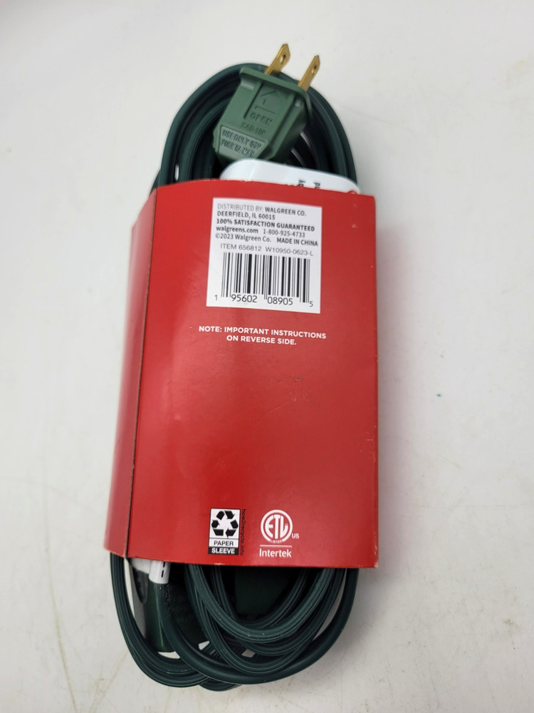 Complete Home 12 Feet Extension Cord With 9 Outlets