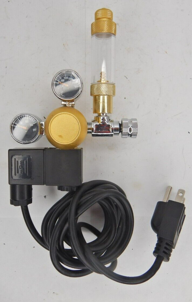 Aquarium CO2 Regulator with OPSI Flow Meter 150 PSI