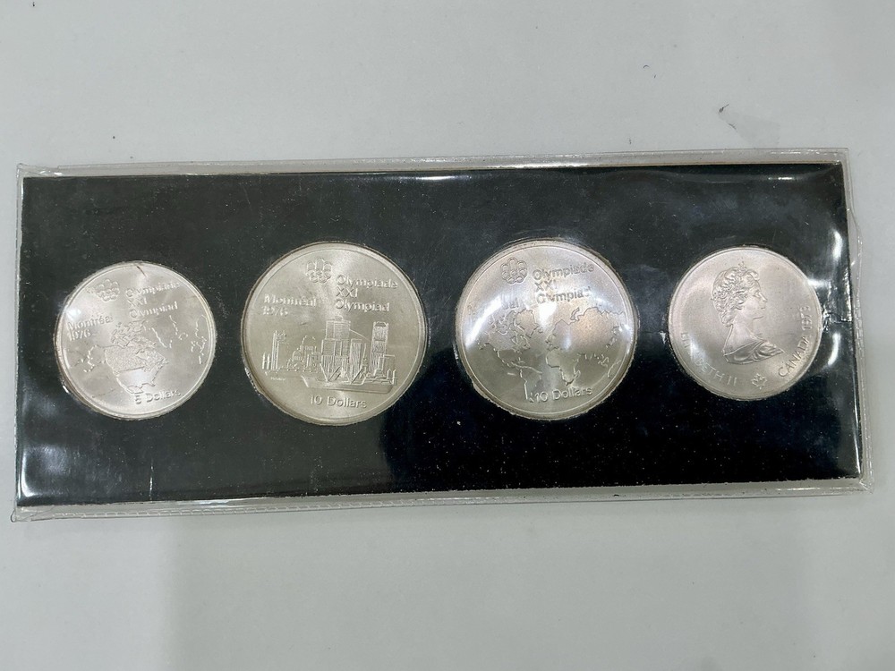 1976 Montreal Olympic Silver Coin Set