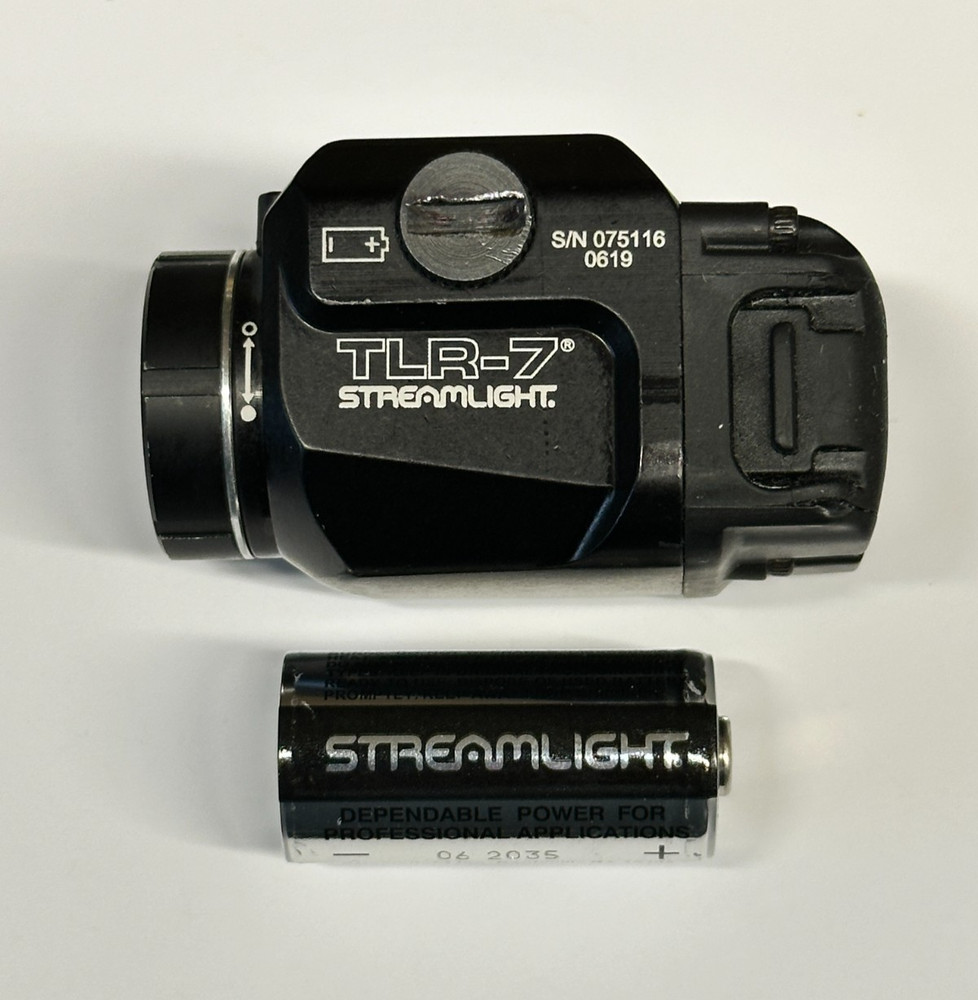 STREAMLIGHT TLR-7 Tactical Flashlight- 1913-1 Rail Key installed - Nice!!    116