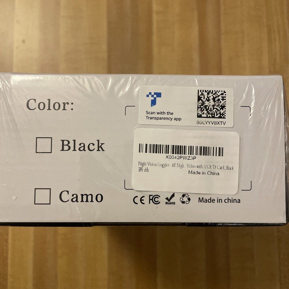 36MP 4K UHD Night Vision Goggles Open-Box