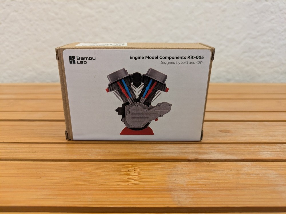 3d printer toys bambu lab Hardware Kits Engine Model Components Kit 005