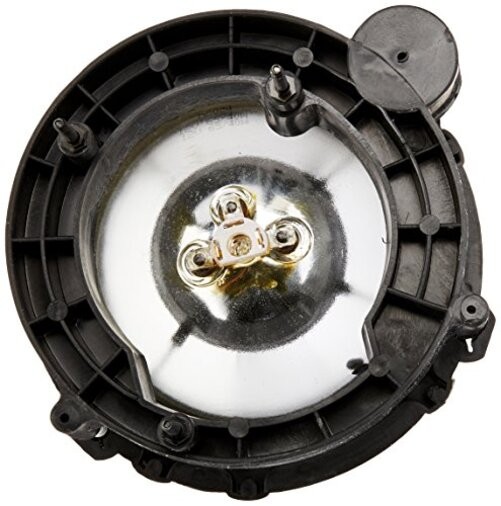 55055032AE Front Right Headlight Assembly with Leveling Device, Clear