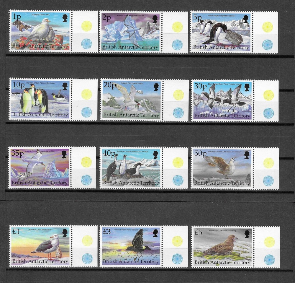 BRITISH ANTARCTIC TERRITORY 1998 SG 290/301 MNH