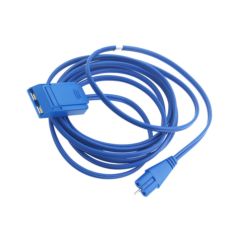 2pcElectric Knife Negative Plate Connecting/loop Line Electrocautery REM Plug 3M