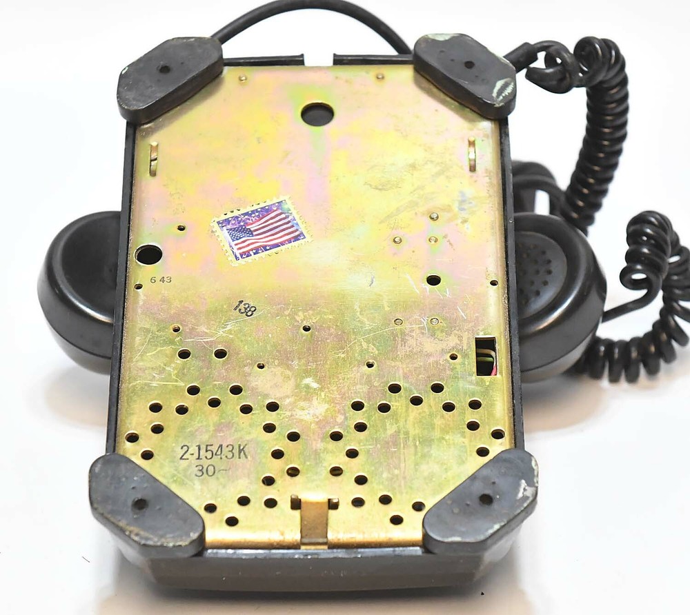 RETRO BLACK STROMBERG - CARLSON DIAL TELEPHONE 2-1543K