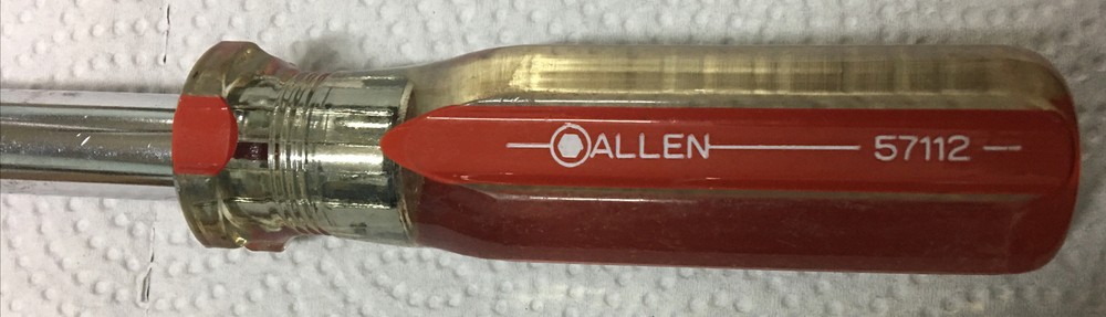 New! ALLEN TOOLS 1/2" HOLLOW SHAFT NUT DRIVER #57112