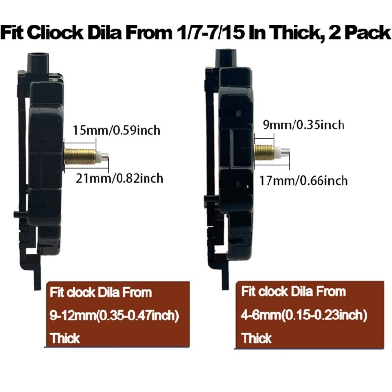 Customizable Pendulum Clock Movement Accessories Set for Artistic Clock Assembly