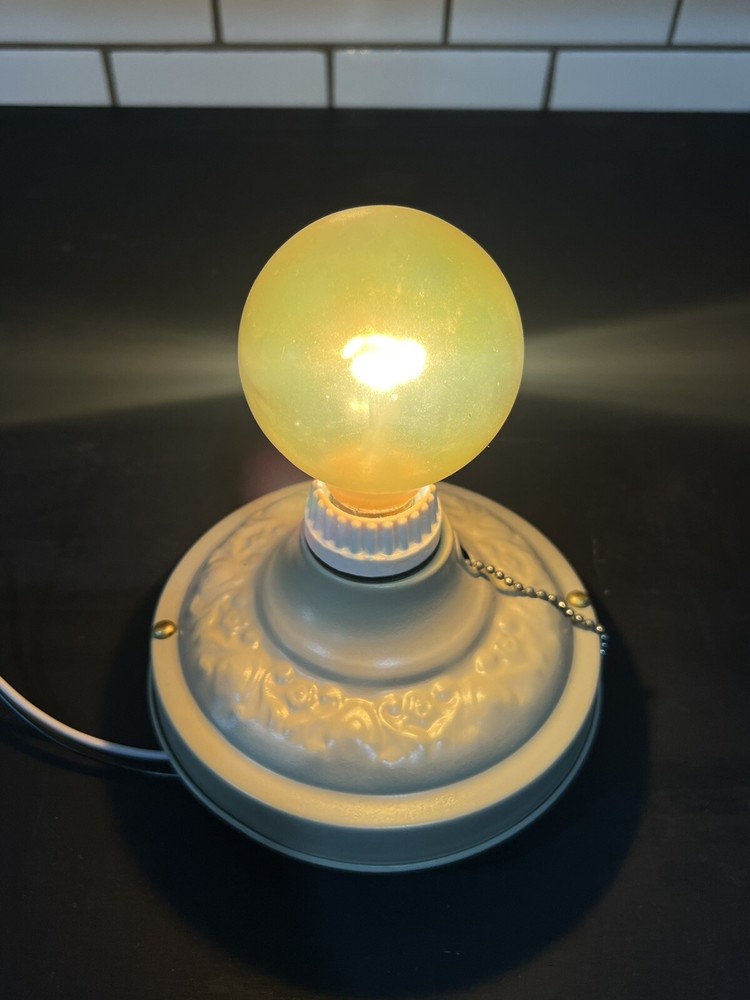 Flush Mount Fixture Rewired Great Nice! 27H