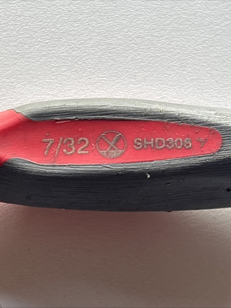 Snap-on Tools RWB 3/16" Flat Tip HARD Handle MINI Screwdriver SHD306 🇺🇸