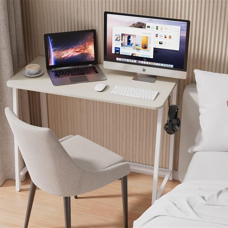 Lightweight Folding Desk Small Space Portable Easy Assembly Home Office Writing